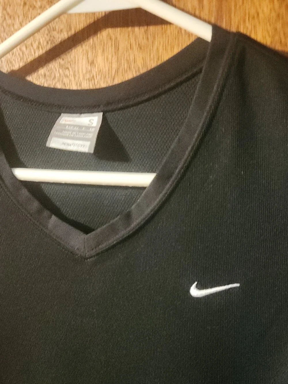 Nike Black Women's V-Neck Performance Tee